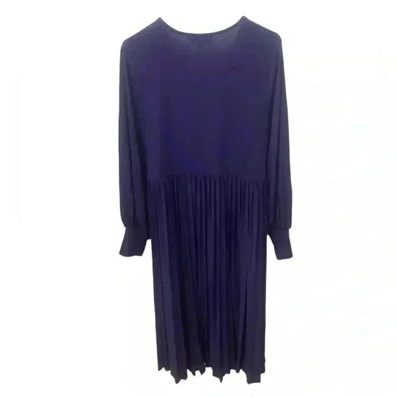 Eloquii Knot Front Pleated Skirt Dress Size 14 - Picture 3 of 6